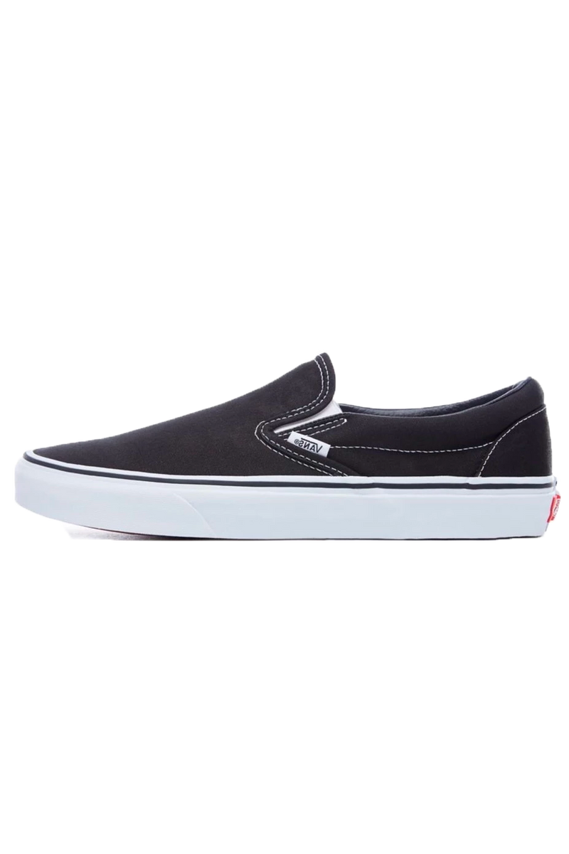 Classic Slip-on (classic) Black-true White - By Vans 